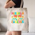 School's Out Forever Retirement 2026 Retro Retired Teacher Canvas Tote Bag, novelty gifts, funny gifts