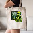 Solve The Problem Skeleton Teacher Halloween Math Six Seven Canvas Tote Bag, novelty gifts, funny gifts