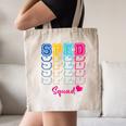 SPED Squad Proud Special Education Para Teacher Colorful Canvas Tote Bag, novelty gifts, funny gifts SPED Squad Proud Special Education Para Teacher Colorful Canvas Tote Bag, novelty gifts, funny gifts