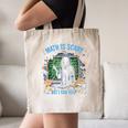 Spooky Halloween Math Teacher Canvas Tote Bag, novelty gifts, funny gifts