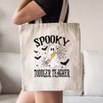 Spooky Toddler Teacher Halloween School Canvas Tote Bag, novelty gifts, funny gifts Spooky Toddler Teacher Halloween School Canvas Tote Bag, novelty gifts, funny gifts