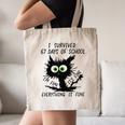 I Survived 67 Days Of School Teachers Students Humor Canvas Tote Bag, novelty gifts, funny gifts I Survived 67 Days Of School Teachers Students Humor Canvas Tote Bag, novelty gifts, funny gifts