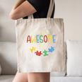 I Teach Awesome Kids Shirt Autism Special Education Teacher Canvas Tote Bag, novelty gifts, funny gifts