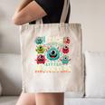 I Teach The Cutest Little Monsters Teacher Halloween Outfit Canvas Tote Bag, novelty gifts, funny gifts