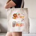 I Teach The Cutest Pumpkins In The Patch Halloween Teacher Canvas Tote Bag, novelty gifts, funny gifts