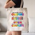Teacher We Are Like a Box Of Crayons Back To School Canvas Tote Bag, novelty gifts, funny gifts Teacher We Are Like a Box Of Crayons Back To School Canvas Tote Bag, novelty gifts, funny gifts