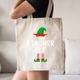 The Teacher Elf Matching Family Christmas Canvas Tote Bag, novelty gifts, funny gifts The Teacher Elf Matching Family Christmas Canvas Tote Bag, novelty gifts, funny gifts
