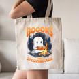 Teacher Halloween Ghost Reading Book Animal Boooks Are Canvas Tote Bag, novelty gifts, funny gifts