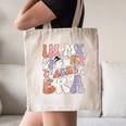 Teacher Halloween In My Spooky Teacher Era Retro Groovy Canvas Tote Bag, novelty gifts, funny gifts Teacher Halloween In My Spooky Teacher Era Retro Groovy Canvas Tote Bag, novelty gifts, funny gifts