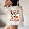 Teacher Halloween Trick Or Teach Cute Ghost Coffee Pumpkins Canvas Tote Bag, novelty gifts, funny gifts Teacher Halloween Trick Or Teach Cute Ghost Coffee Pumpkins Canvas Tote Bag, novelty gifts, funny gifts