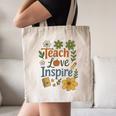 Teacher Inspire Love Canvas Tote Bag, novelty gifts, funny gifts Teacher Inspire Love Canvas Tote Bag, novelty gifts, funny gifts
