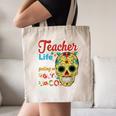 Teacher Life Got Me Feeling Un Poco Loco Canvas Tote Bag, novelty gifts, funny gifts