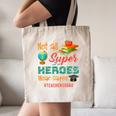 Teacher Not All Superheroes Wear Capes Teacher Squad Canvas Tote Bag, novelty gifts, funny gifts