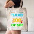 My Teacher Survived 100 Days Of Me Dab 100 Days Of School For Men Women Kids Canvas Tote Bag, novelty gifts, funny gifts