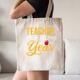 Teacher Of The Year Men Women Teachers Canvas Tote Bag, novelty gifts, funny gifts