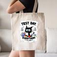 Test Day Stressed Cat Teacher Student Kids Testing Day Canvas Tote Bag, novelty gifts, funny gifts Test Day Stressed Cat Teacher Student Kids Testing Day Canvas Tote Bag, novelty gifts, funny gifts