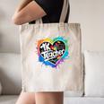 TK Teacher Transitional Kindergarten Heart Back To School Canvas Tote Bag, novelty gifts, funny gifts
