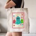 Trick Or Teach Neon Ghost Flower Teacher Spooky Halloween Canvas Tote Bag, novelty gifts, funny gifts Trick Or Teach Neon Ghost Flower Teacher Spooky Halloween Canvas Tote Bag, novelty gifts, funny gifts