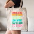 Vintage Dinosaurs Didn't Learn Dance Dance Teacher Canvas Tote Bag, novelty gifts, funny gifts Vintage Dinosaurs Didn't Learn Dance Dance Teacher Canvas Tote Bag, novelty gifts, funny gifts
