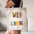 Wild About Learning Teacher Back To School Teaching Canvas Tote Bag, novelty gifts, funny gifts Wild About Learning Teacher Back To School Teaching Canvas Tote Bag, novelty gifts, funny gifts