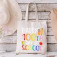 100 Days Of School Teacher And Student Canvas Tote Bag, gift for family, gift for coworker
