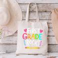 1st Grade Teacher Canvas Tote Bag, gift for family, gift for coworker