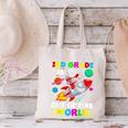 2nd Grade Is Out Of This World Space Rocket Planets Teacher Canvas Tote Bag, 2nd Grade Teacher Tote Bags, gift for family, gift for coworker