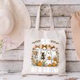 5K Boo Crew Halloween Teacher K5 Floral Ghost Trick Or Teach Canvas Tote Bag, gift for family, gift for coworker 5K Boo Crew Halloween Teacher K5 Floral Ghost Trick Or Teach Canvas Tote Bag, gift for family, gift for coworker