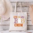 5th Grade Boo Crew Halloween Teachers Students Canvas Tote Bag, gift for family, gift for coworker