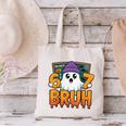 67 Teacher Ghost Six Seven Meme Math Equation Bruh Halloween Canvas Tote Bag, gift for family, gift for coworker