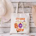 6th Grade Boo Crew Sixth Grade Halloween Teacher Kid Canvas Tote Bag, gift for family, gift for coworker 6th Grade Boo Crew Sixth Grade Halloween Teacher Kid Canvas Tote Bag, gift for family, gift for coworker