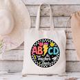 ABCD The Teacher Tour Back To School First Day Of School Canvas Tote Bag, gift for family, gift for coworker ABCD The Teacher Tour Back To School First Day Of School Canvas Tote Bag, gift for family, gift for coworker
