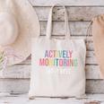 Actively Monitoring Like A Boss Shirt State Testing Teacher Canvas Tote Bag, gift for family, gift for coworker