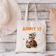 Admit It You Low Key Love Art Bruh Halloween Art Teacher Canvas Tote Bag, gift for family, gift for coworker