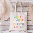 Alphabet ABC Elemeno Teacher Student Back To School Canvas Tote Bag, gift for family, gift for coworker Alphabet ABC Elemeno Teacher Student Back To School Canvas Tote Bag, gift for family, gift for coworker