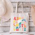 Alphabet Hi Back To School ABC Pre K Kindergarten Teacher Canvas Tote Bag, gift for family, gift for coworker Alphabet Hi Back To School ABC Pre K Kindergarten Teacher Canvas Tote Bag, gift for family, gift for coworker