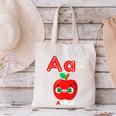 A Is For Apple Pre-K Kindergarten Teacher Student Canvas Tote Bag, gift for family, gift for coworker A Is For Apple Pre-K Kindergarten Teacher Student Canvas Tote Bag, gift for family, gift for coworker