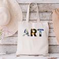 Art Artist Painting Teacher T Shirt Mona Lisa Great Wave For Men Women Canvas Tote Bag, gift for family, gift for coworker