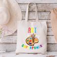 Art Is My Superpower Art Teacher Canvas Tote Bag, gift for family, gift for coworker