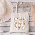Art Teacher Ghost Halloween Artists Painter Teacher Spooky Canvas Tote Bag, gift for family, gift for coworker