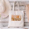 Autumn Pumpkin Thanksgiving Coffee Floral Teacher Fall Canvas Tote Bag, gift for family, gift for coworker