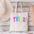 Back To School Neon Checkered Third Grade Colorful Teacher Canvas Tote Bag, gift for family, gift for coworker Back To School Neon Checkered Third Grade Colorful Teacher Canvas Tote Bag, gift for family, gift for coworker