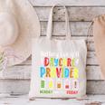 Battery Life Of Daycare Provider Childcare Teacher Canvas Tote Bag, gift for family, gift for coworker