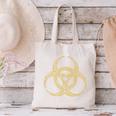 Bioengineering Biology Teacher Toxic Symbol Biohazard For Men Women Girls Kids Canvas Tote Bag, gift for family, gift for coworker
