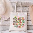 Book Tree All Is Calm Said No Teacher Ever Christmas Canvas Tote Bag, gift for family, gift for coworker