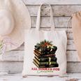 All Booked For Christmas Christmas Book Tree For Teacher For Men Women Kids Canvas Tote Bag, gift for family, gift for coworker