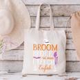 My Broom Broke So Now I Teach English English Teacher Witch Canvas Tote Bag, English Teacher Tote Bags, gift for family, gift for coworker