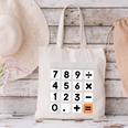 Calculator Easy Halloween Costume For Math Teacher Canvas Tote Bag, gift for family, gift for coworker Calculator Easy Halloween Costume For Math Teacher Canvas Tote Bag, gift for family, gift for coworker
