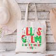 All Calm Said No Teacher Teacher Christmas Lights Canvas Tote Bag, gift for family, gift for coworker All Calm Said No Teacher Teacher Christmas Lights Canvas Tote Bag, gift for family, gift for coworker