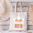 You Can't Scare Me I'm A Retired Teacher Shirt Halloween Canvas Tote Bag, gift for family, gift for coworker